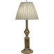 Ellie 32 inch 150 watt Tortoise Shell Buffet Lamp Portable Light